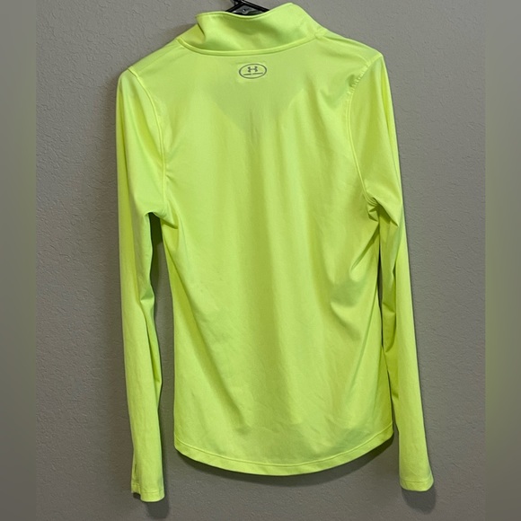 Women’s long sleeve under armour shirt neon yellow - Picture 5 of 5